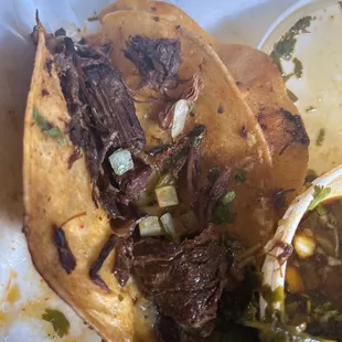 Birria tacos