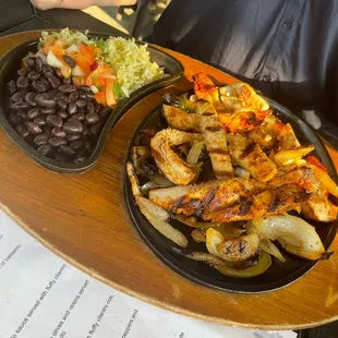 Chicken fajitas