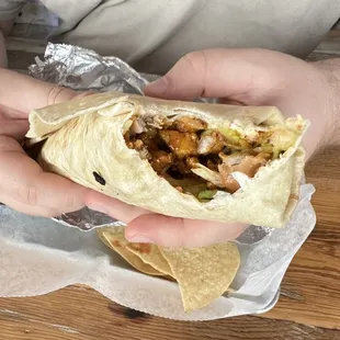 Al Pastor Burrito