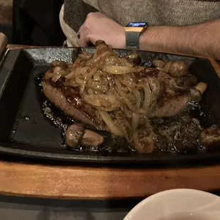 Flat iron steak