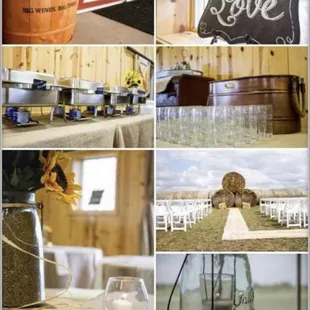 Cimarron Fields wedding snapshots.