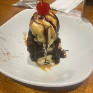 brownie cheesecake