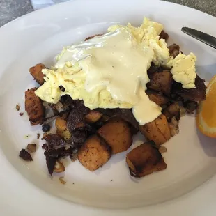 Jerk Chicken hash