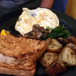 $5 breakfast special sub veggies for bacon for $2 more