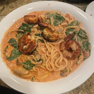Cajun shrimp pasta