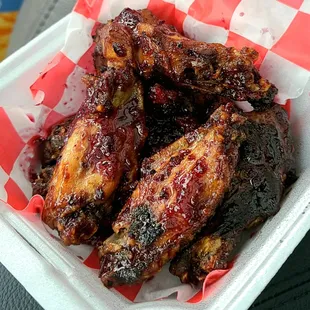 Blueberry buffalo wings