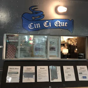 Ran out of a couple of things.  Wing Week swamped them tonight, but they're vow to re/over-stock tomorrow!