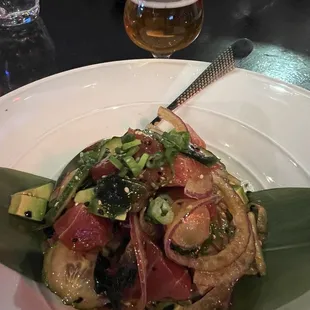 Tuna Poke Salad