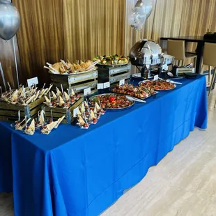 Corporate Catering Office Grand Opening - Appetizer Buffet