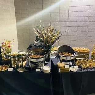 Outdoor Catering - Ice Age Fossils State Park Grand Opening 100 guests.