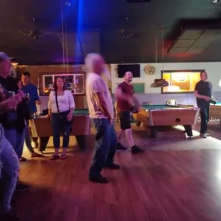 Awesome dance floor and I'm there!