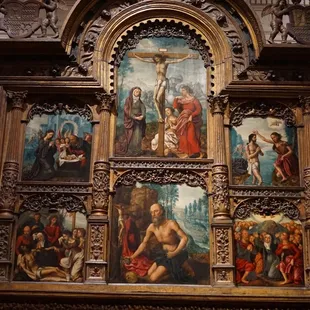 Altarpiece with Scenes from the Old and New Testaments, Studio of Jan Sanders Van Hemessen and Caterina Van Hemessen, 1550s
