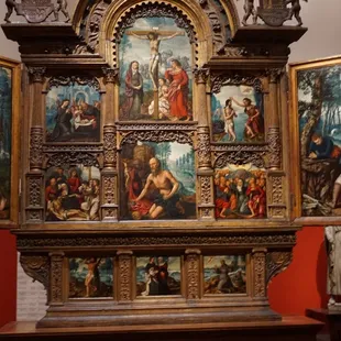 Altarpiece with Scenes from the Old and New Testaments, Studio of Jan Sanders Van Hemessen and Caterina Van Hemessen, 1550s