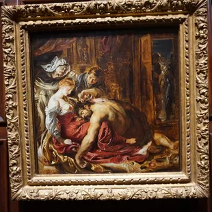 Samson and Delilah, Peter Paul Rubens, 1609
