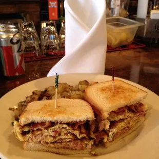 Sourdough Breakfast SanGwich, tasty!