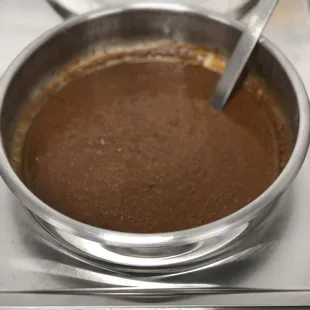 Steaming Cincinnati Chili Company chili.