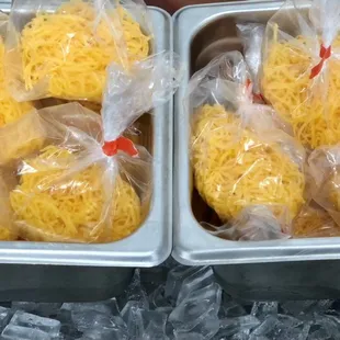 Cheese please!  Individually wrapped to go.