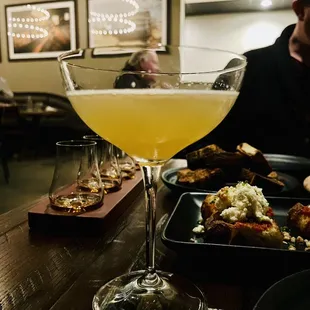 The AlbatrossCocktail Red Sky Gin | Honeyed Marmalade | Lemon | Cocoa Bitters