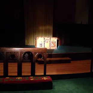 Kiss Around Pass Around set at the Lutheran Church. #Frimages. #CincyFringe