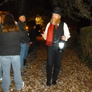 Mr. Heizer tells a haunted tale!