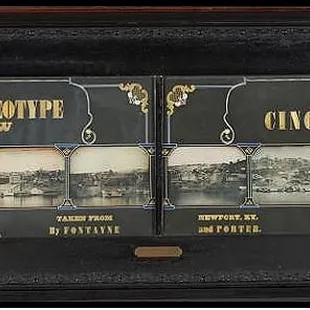 Original daguerreotype of the Cincinnati Panorama