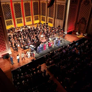View from the upper upper deck