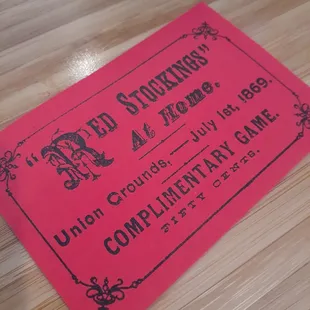 I'm gonna try using this at Great American later