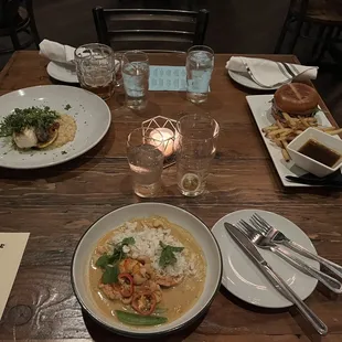 Awesome Coconut curry shrimp