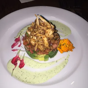 Crab and Avocado Stack