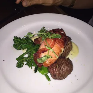 Prosciutto Wrapped Grouper