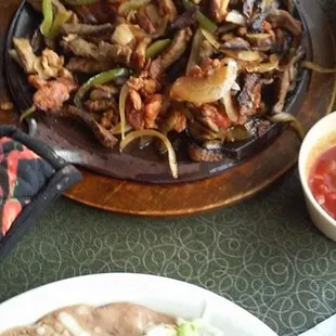 Fajitas for two