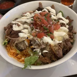 Carnitas bowl
