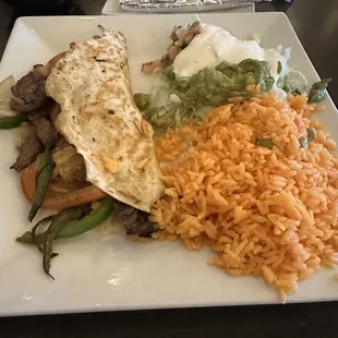 Beef Fajita Quesadilla