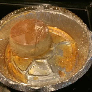 a pan of food cooking in the oven