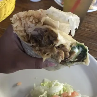 Chicken Burrito