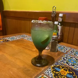 Blue Curaçao Margarita