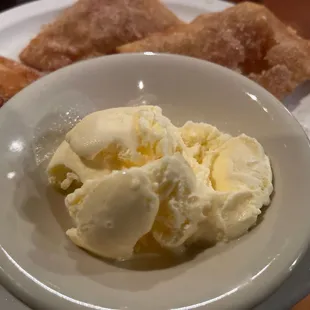 Sopapilla with Ice Cream