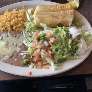 Chimichanga Dinner