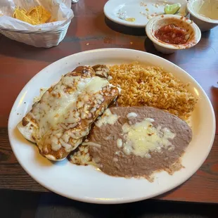 19. Enchiladas del Norte Plate