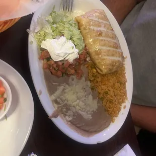 Chimichanga fajita