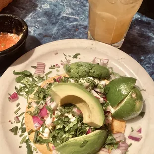 Shrimp Ceviche Tostada