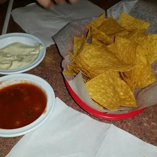 Complimentary Chips and  Salsa
