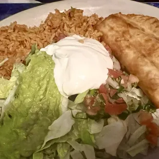 5. Chimichanga Lunch