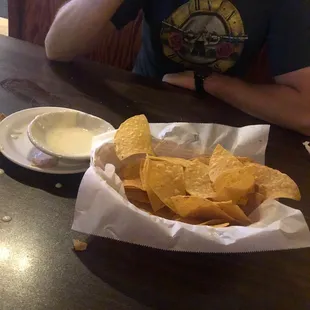 Chips and queso