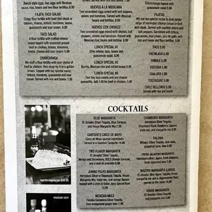 (*‿*) / ﾟﾟ*:｡ Lunch menu from 11-3 Monday thru Friday.