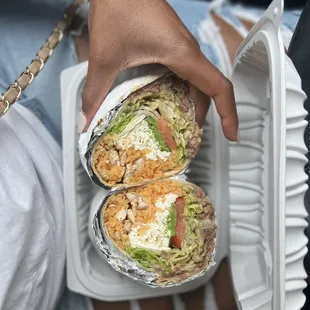 pollo burrito