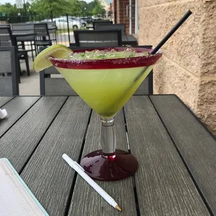 This margarita is huge! I don&apos;t think the picture does it justice!!!