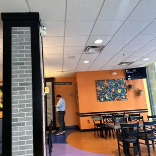 Inside of restaurant