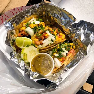 a close up of a plate of food