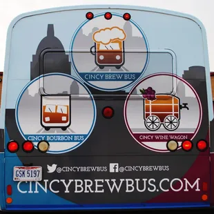 Try our other Tours, Cincy Wine Wagon and Cincy Bourbon Bus!